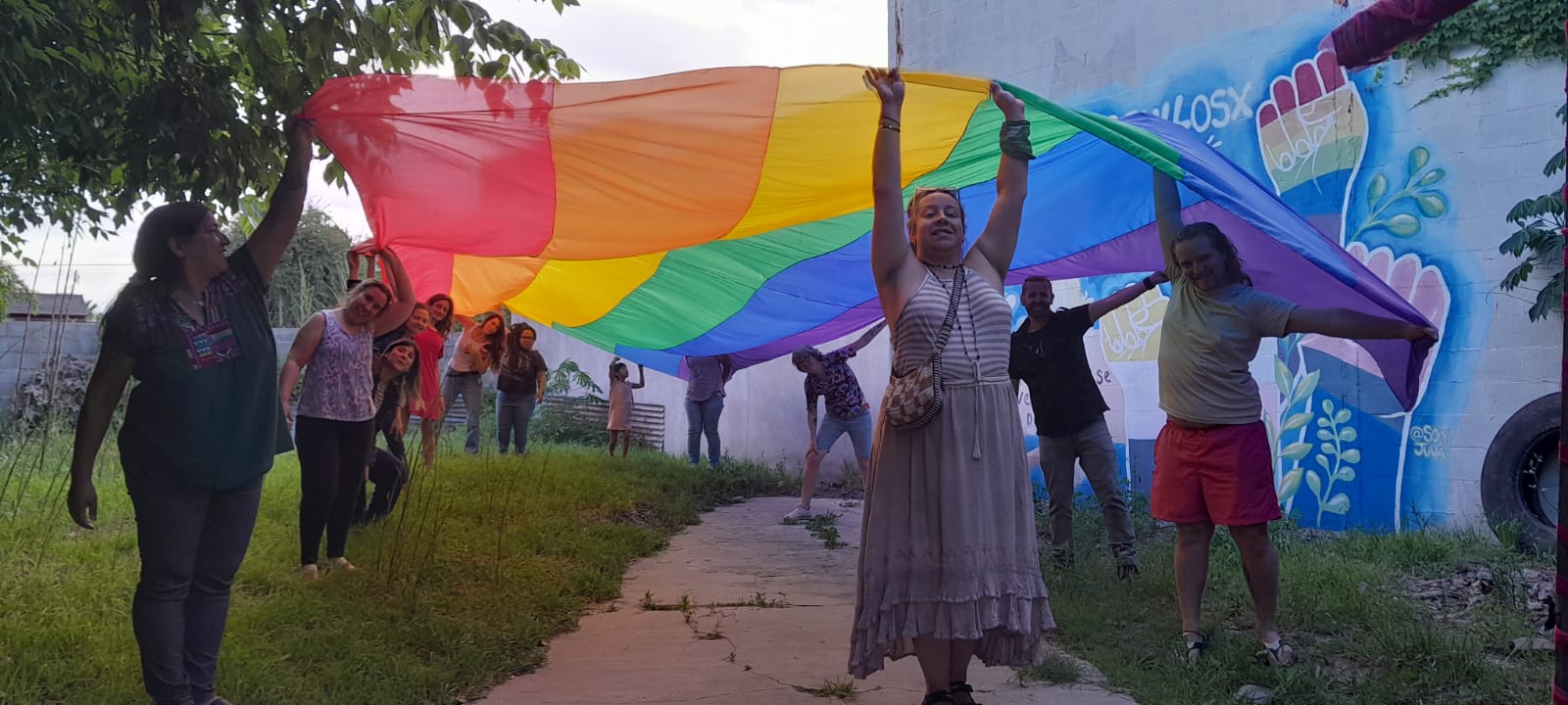 El orgullo está en Ituzaingó: Todo sobre la primera "Plaza del Orgullo" del distrito