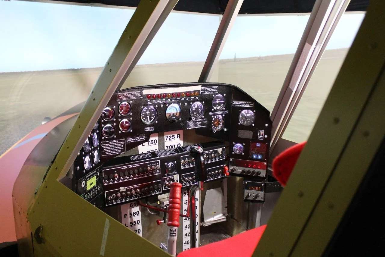La historia de los amigos de La Matanza que crearon un simulador de vuelo en su casa
