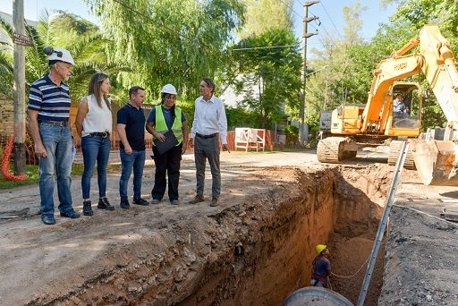 La Provincia avanza con la obra pública en Villa Udaondo
