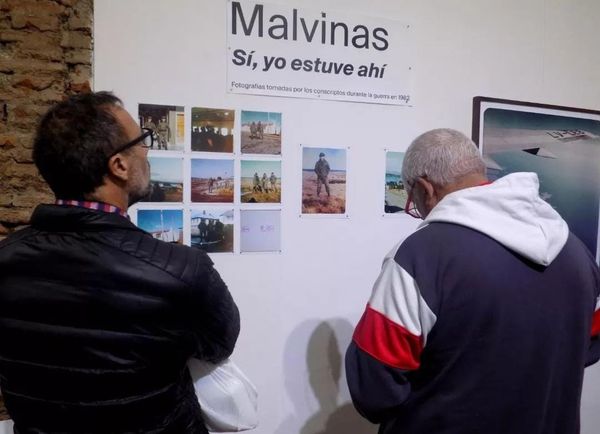 “Malvinas: Sí, yo estuve ahí”: La muestra fotográfica de los soldados en el Espacio Paracone