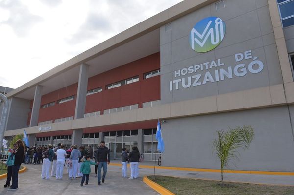Ituzaingó: comenzó el desguase del Hospital del Bicentenario