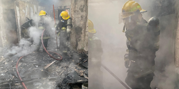 Trágico incendio arrasa con una vivienda en Ituzaingó