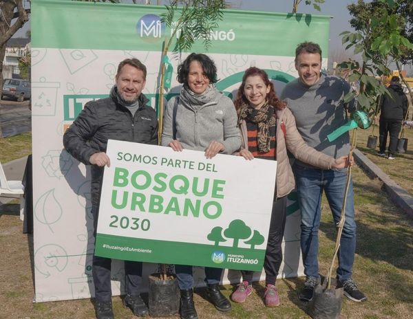 Ituzaingó: los vecinos podrán pedir árboles para forestar sus veredas