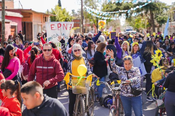 Ituzaingó: mañana bicicleteada en el barrio San Alberto