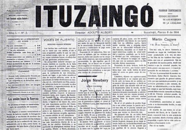 Adolfo Alberti, el pionero del periodismo en Ituzaingó