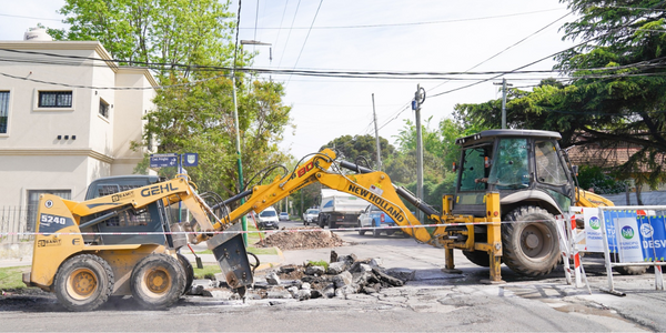 Ituzaingó: corte de calles y avenidas por bacheo