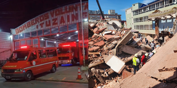 Dos bomberas de Ituzaingó participaron del rescate en el edificio derrumbado en Gesell