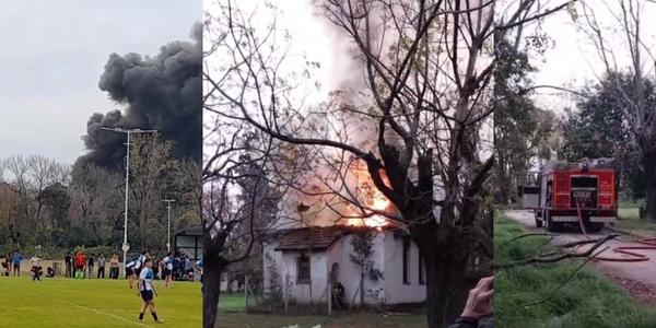 Incendio en el Hogar Martín Rodríguez