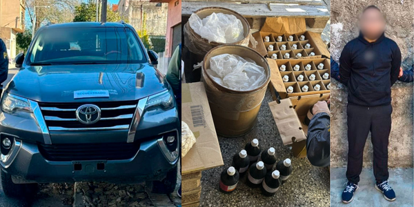 Hurlingham: cayó una banda que robaba camionetas con inhibidores y fabricaba droga
