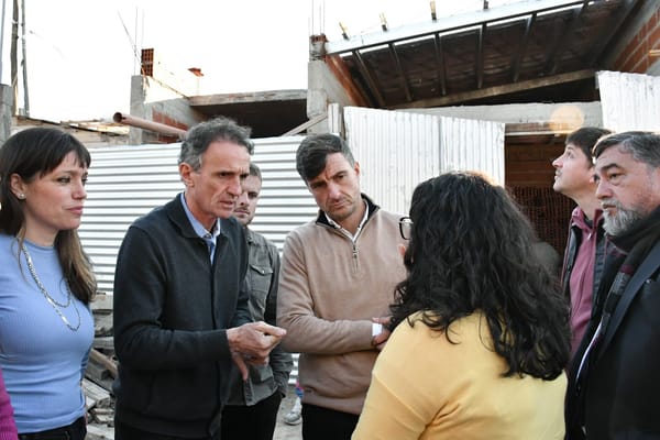 Morón: Ghi y Katopodis recorrieron distintas obras en los barrios del distrito