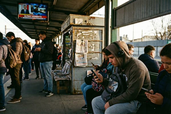 "Los pasajeros del algoritmo" un día en la agenda informativa de un joven del Conurbano