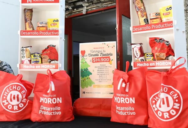 Canastas navideñas accesibles: Conocé la propuesta moronense para celebrar las fiestas