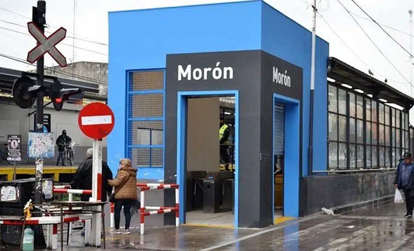 Desde este domingo la estación Morón del Sarmiento cambia de lugar