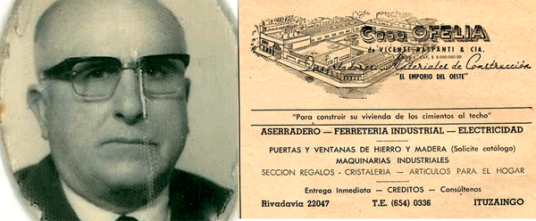 Vicente Raspanti y "Casa Ofelia": la historia del comerciante que cambió la historia de Ituzaingó