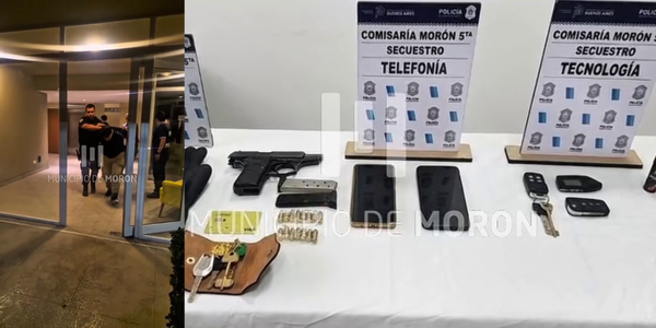 Entradera frustrada a los tiros: los dueños vieron todo por las cámaras y cayeron tres ladrones