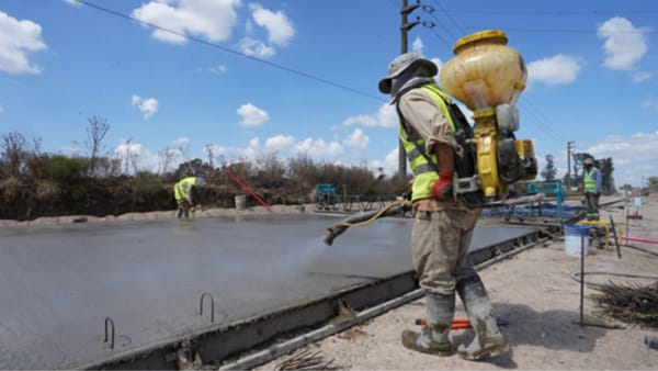 La provincia avanza con las obras de ampliación de la Ruta 1003 que une Morón con Merlo
