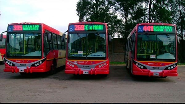 Aumentan todos los colectivos en la región Oeste