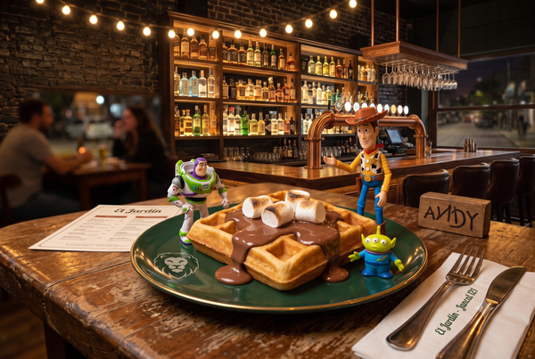Homenaje a Toy Story en un bar de Ituzaingó