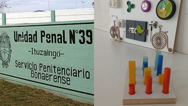 Internos de la cárcel de Ituzaingó confeccionan juguetes para el CEDITI