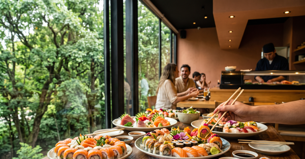 Una influencer destacó un sushi libre en Ituzaingó y fue furor en las redes