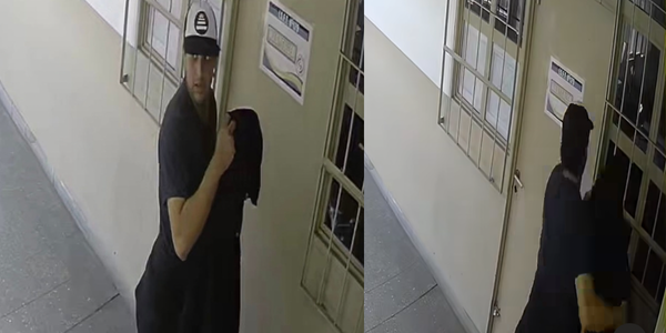 Otro robo de matafuegos en Moreno: quedó filmado robando en el ISFT N°179
