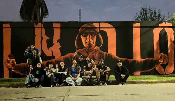 Ituzaingó: una movida artística con murales del Indio conmueve y se viraliza en las redes sociales