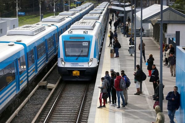 Un policía salvó a una adolescente que se paró frente al tren Sarmiento en Ituzaingó