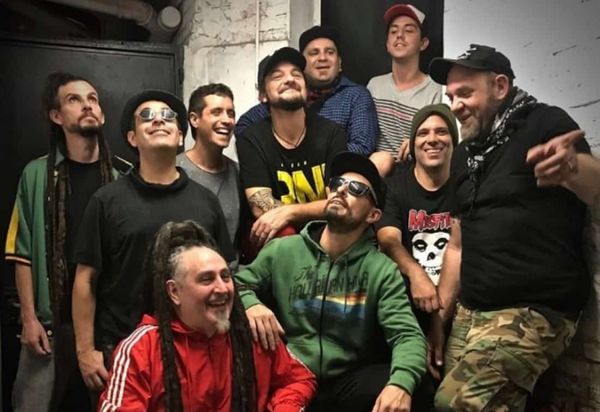 Karamelo Santo la rockea en San Justo