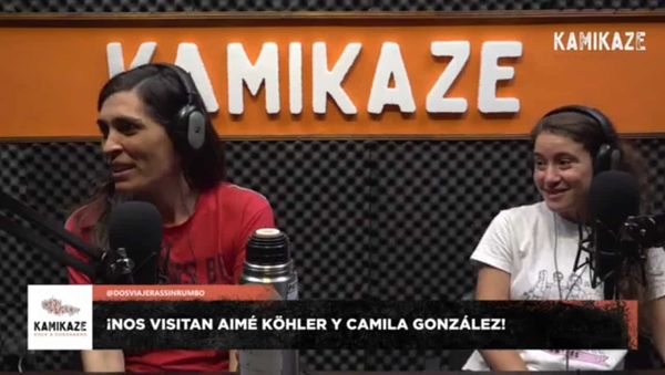 Estuvieron en Radio Kamikaze las viajeras que recorren Argentina en su casa rodante