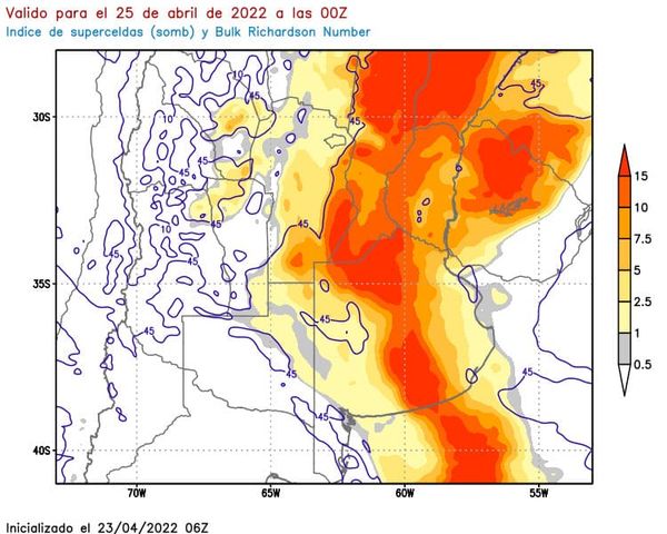 Alerta naranja por tormentas fuertes o severas para esta noche en el Conurbano y Buenos Aires