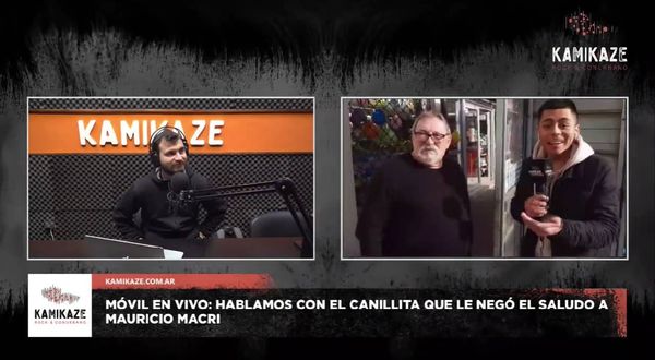 Habló el canillita que recibó ayer a Macri en Ituzaingó y denunció que amenazaron a su esposa