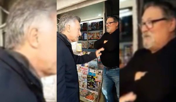 La pasó mal Mauricio Macri hoy en Ituzaingó en una recorrida con Gastón Di Castelnuovo