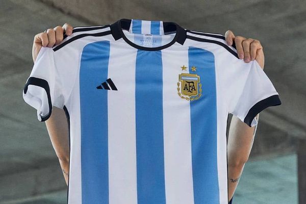 Llegó la nueva camiseta que usará la Selección para Qatar