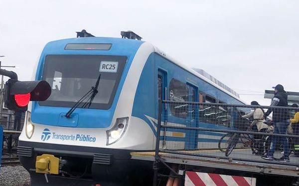 Por una pelea en la estación de Ituzaingó, el Sarmiento estuvo media hora interrumpido