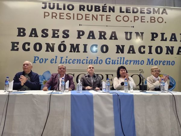 Ledesma, Moreno y Valdez en Gregorio de Laferrere: “Venimos a promocionar este plan económico desde la convicción del peronismo