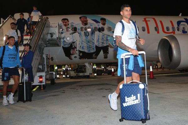 La Selección aterrizó en Qatar a días del debut en el Mundial