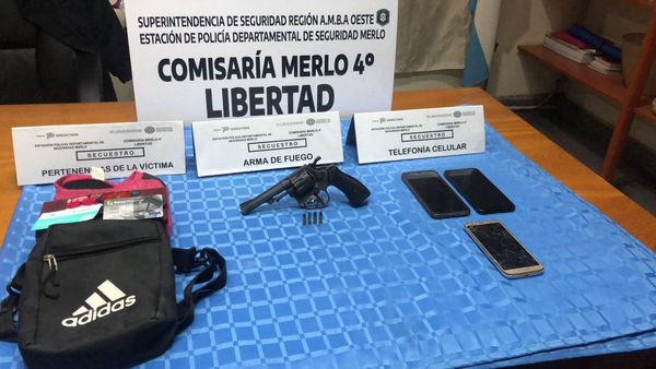 Merlo: robo, persecución y detenciones anoche en Libertad