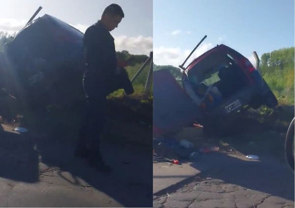 Un hombre murió al chocar hoy en la calle De la Tradición frente al INTA