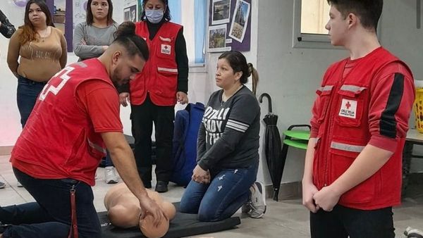 Moreno: Cruz Roja brindará un curso de Primeros Auxilios y RCP