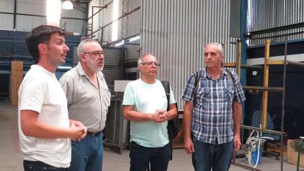 Ituzaingó: dirigentes de la CTA Regional recorrieron el Polo Productivo