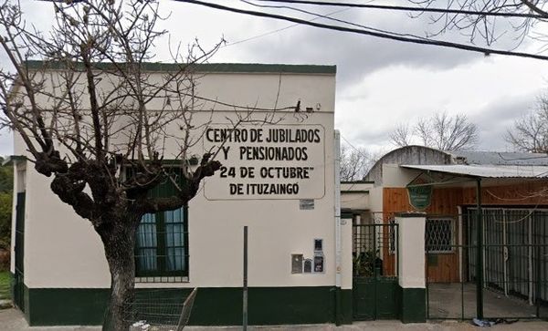 Recuperan el edificio de uno de los Centros de Jubilados más antiguos de Ituzaingó