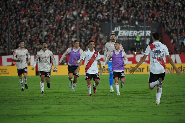 Triunfo agónico de River que sigue arriba en la Liga Profesional