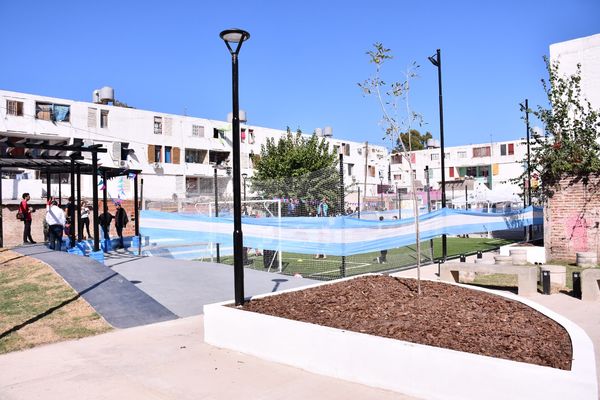 Morón: mirá qué obras se inauguraron en el barrio Carlos Gardel