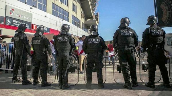 Así será el operativo de seguridad para el superclásico del futbol argentino