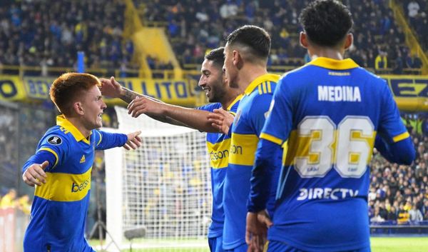 El “Xeneize” cerró la fase de grupos con una goleada