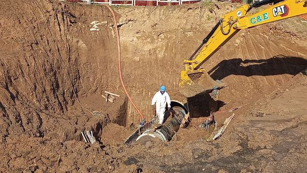 Ante las obras en Acceso Oeste, AySA desmiente la posibilidad de un nuevo corte de agua en Morón