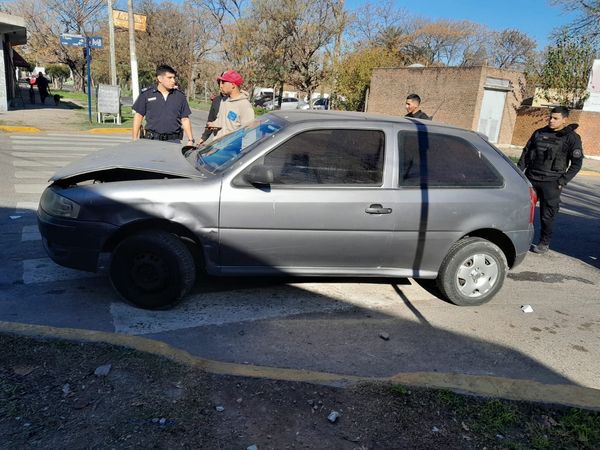 Huida y choque en Ituzaingó Sur