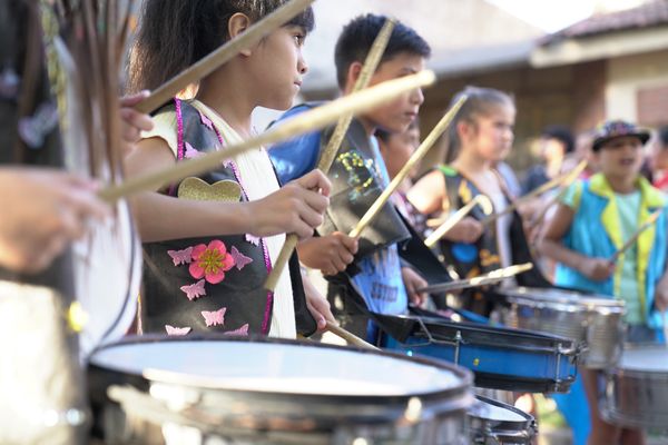 Llega el Carnaval a una Plazoleta de Ituzaingó Sur