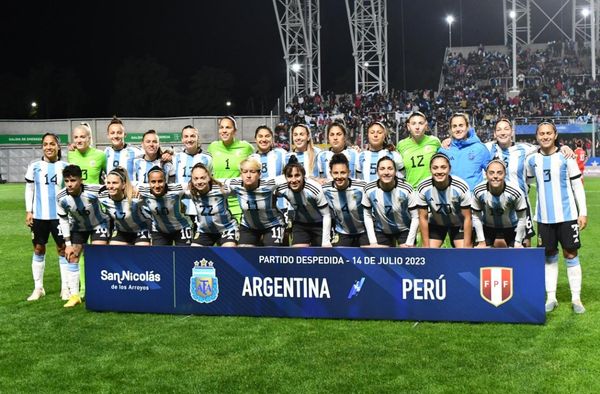 La Selección Argentina se despidió con una goleada previa al Mundial