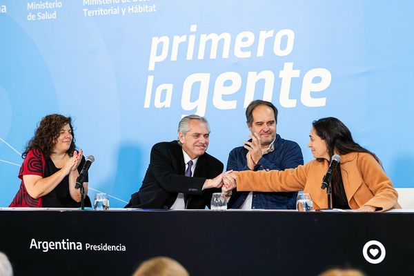 Alberto Fernández confirmó la creación del primer barrio inclusivo para personas con problemas de salud mental en Luján
